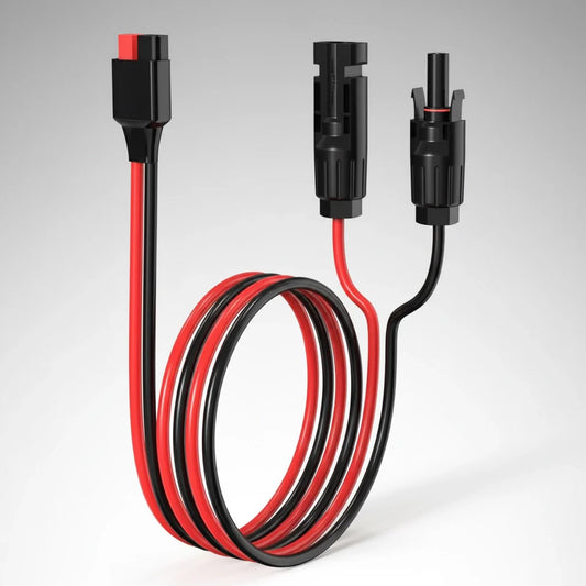 14AWG 5FT Solar Panel Adapter Cable – Works with Anderson Connectors & Portable Solar Generators